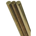 K&S Engineering . KSE .20 X 12'' Solid Brass Rod