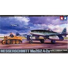 Tamiya America Inc. . TAM 1/48 Messerschmitt ME-262A-2A & Kettenkraftrad