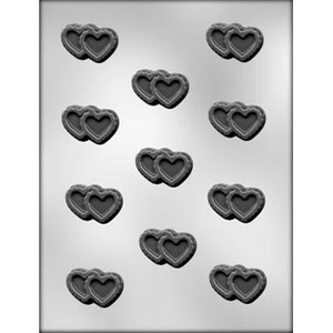 CK Products . CKP Double Filigree Heart Chocolate Mold