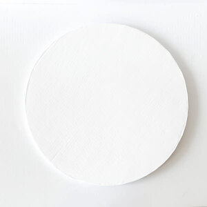 Enjay Converters . ENJ 12" Round Foil Board 1/4" White