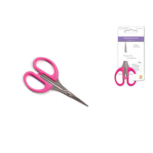 Forever In Time . FRT Paper Craft Essential: 4" Precision Pro Detailing Scissor Soft Grip