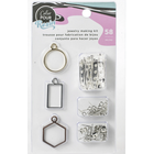 American Crafts . AMC American Crafts Color Pour Resin Jewelry Kit 58/Pkg