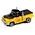 Auto World . AWD AW Classic Black & Yellow Flames | 1955 Ford F-100 Slot Car