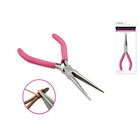 CraftMedley . CMD Beading Jewelry Tool Long Flat Nose Pliers w/Soft Grip Handle