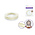 CraftMedley . CMD Jewelry Craft Cord 2mmx10yds Sinew Poly Waxed White