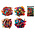 CraftMedley . CMD Feather Craft 3g Colored Minis Asst 6eax4styles
