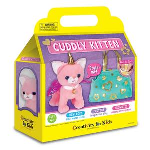Creativity for kids . CFK Cuddly Kitten - Style your own