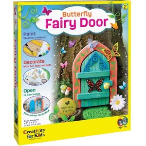 Creativity for kids . CFK Butterfly Fairy Door