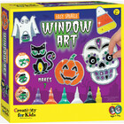 Creativity for kids . CFK Halloween Easy Sparkle Window Art