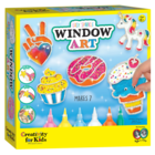 Creativity for kids . CFK Rainbow Sprinkles Easy Sparkle Window Art