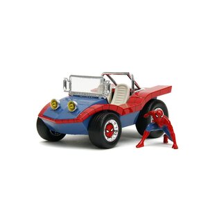 Jada Toys . JAD 1/24 "Hollywood Rides" Spider-Man Buggy With Spider-Man