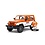 Jada Toys . JAD 1/24 "Hollywood Rides" 2007 Jeep Wrangler with Orange M&M