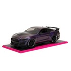 Jada Toys . JAD 1/24 "Pink Slips" 2020 Ford Mustang Shelby GT500 - Purple