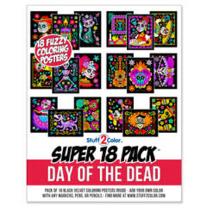 Stuff To Color . SFC Super 18 Pack Day of the Dead