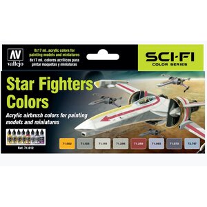 Vallejo Paints . VLJ Star Fighter Colour Set