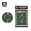 Vallejo Paints . VLJ Wild Tuft Strong Green X-Large, 12mm, 17Units