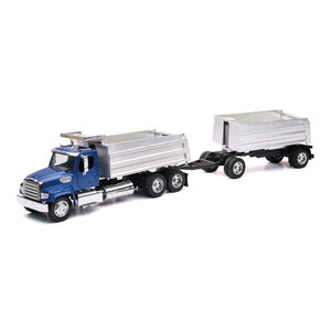 New Ray . NRY 1/32 Scale Freightliner 114SD Twin Dumps Truck