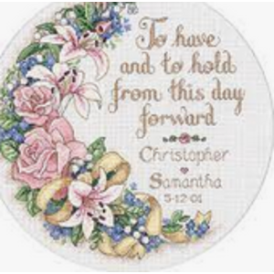 Dimensions . DMS Dimensions Counted Cross Stitch Kit 12" Round