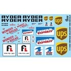 Gofer Racing . GOF 1/24 Gofer Racing Delivery Van Decals