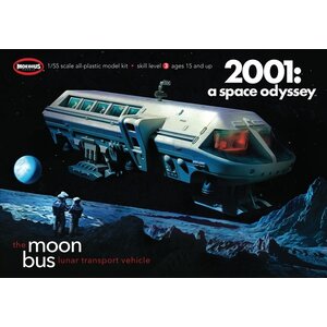 Moebius Models . MOE 1/55 2001 A Space Odyssey Moon Bus