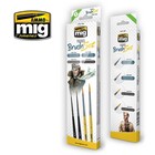 Ammo of MIG . MGA Figures Brush Set