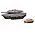 RC Pro . RCP 1/64 RC Tank - 2.4G Mini RC Battle Tank