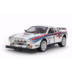 Tamiya America Inc. . TAM 1/10 RC Lancia 037 Rally Kit, w/ TA02-S Chassis - Includes HobbyWing THW 1060 ESC