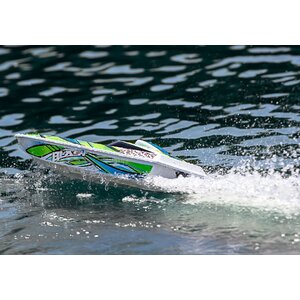 Traxxas . TRA Blast 24" High Performance RTR Race Boat - Green