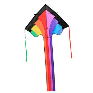 Skydogs Kites . SKK 48" Rainbow Best Flier Kite