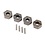 Traxxas . TRA Wheel hubs, 12mm hex (steel), extreme heavy duty (4)