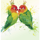 Diamond Dotz. DDT Love Birds Diamond Dotz Diamond Art Kit 12"X12