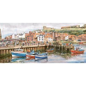 Whitby Harbour puzzle 1000 pc