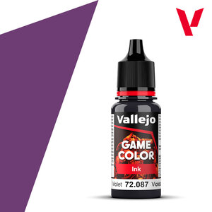 Vallejo Paints . VLJ Violet 17 ml  Game Ink   Acrylic