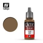 Vallejo Paints . VLJ Earth 17 ml  Game Color  Acrylic