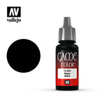 Vallejo Paints . VLJ Black Game Color Acrylic 18ml