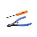 Tamiya America Inc. . TAM Mini 4WD Tools, Side Cutters and Phillips (+) Screwdriver