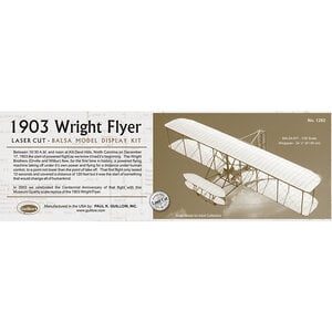 Guillows (Paul K) Inc . GUI 1903 WRIGHT BROTHERS FLYER