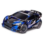 Traxxas . TRA Fiesta ST Rally 1/10 Brushless AWD Rally Car RTR - BLUE