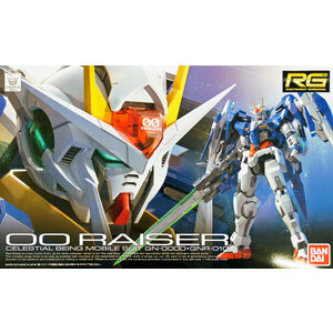 Bandai . BAN RG #18 1/144 GN-0000+GNR-010 00 Raiser "Gundam 00"