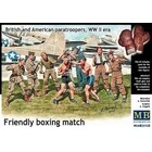 Masterbox Models . MTB 1/35 Friendly Boxing Match British And American Paratroopers WWII