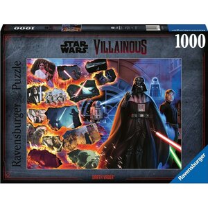 Ravensburger (fx shmidt) . RVB Star Wars Villainous Darth Vader puzzle 1000 pc