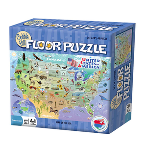 Cobble Hill . CBH Map of the USA Puzzle Floor 48pc