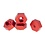 Hobby Details . HDT 1/18 Teton Aluminum Hex Adaptor(4)-Red