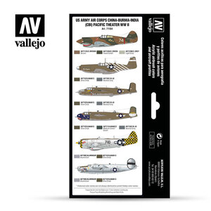 Vallejo Paints . VLJ US Army Air Corps China-Burma-India