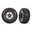 Traxxas . TRA T&W Gray Beadlock Wheels Off-Road Racing Tires (2)