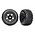 Traxxas . TRA 3.8 Sledgehammer Premounted Tires, 3.8' Black
