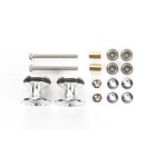 Tamiya America Inc. . TAM JR Mini Double Aluminum Rollers w/ Rubber Rings (13-12mm)