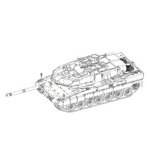 Trumpeter . TRM 1/72 Canadian Leopard 2A6EX MBT