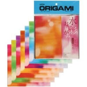 Aitoh . AIT Origami Paper Tie Dye 5.875"X5.875" 36 per pkg