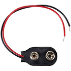 BPS . BPS BATT CLIP FOR 9V BATT. 15CM WIRES